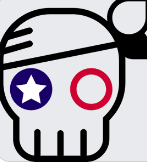 (Pirate logo)